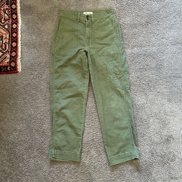 Madewell Military Straight Pants - Picture 1 of 7